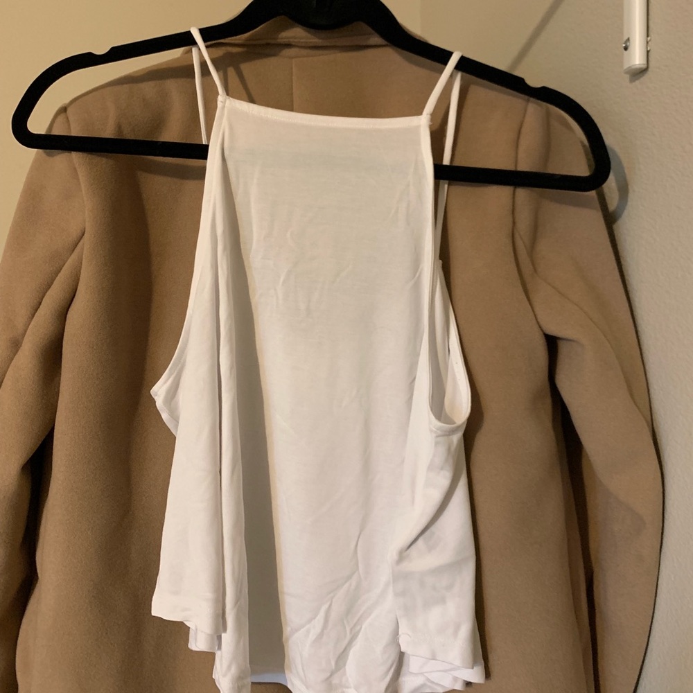 High Neck Soft Flowy Tank